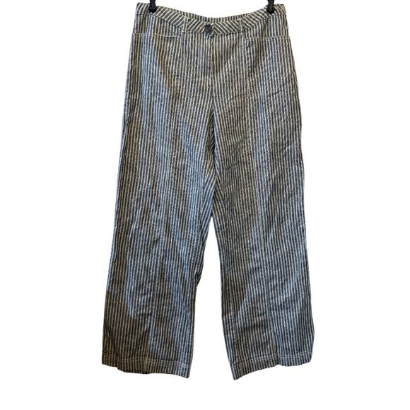 Sundance Pants - Sundance Railroad Striped Linen pants size 8